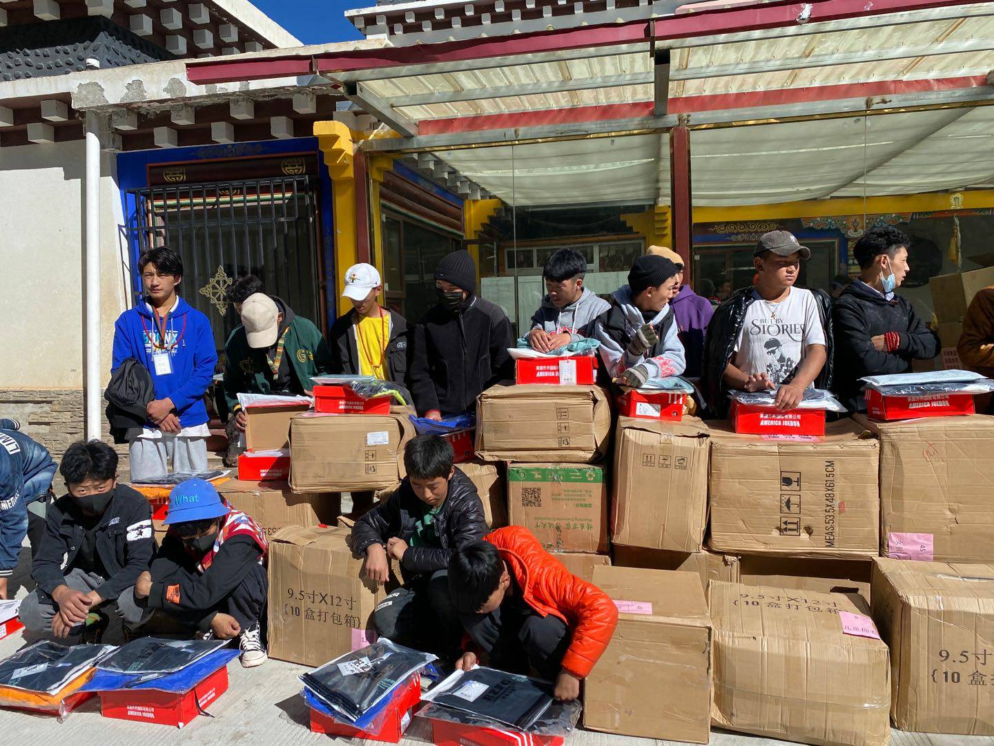 广州宜晨文化艺术展览有限公司公益回顾丨家国同欢月同圆 温暖满载甘孜州(图7)
